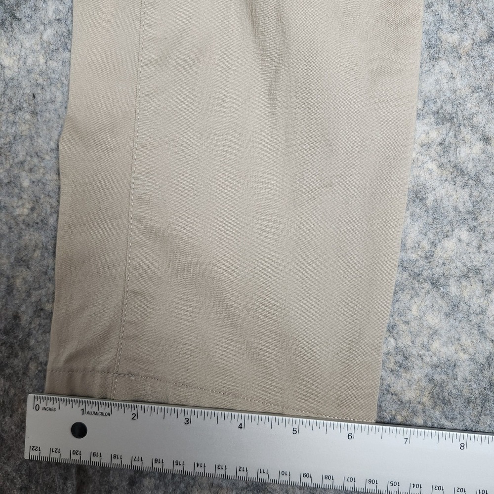 Birddogs Golf Pants Men 32x30 Khaki Beige Performance Chino‎ Stretch Zip Pocket - Picture 6 of 7